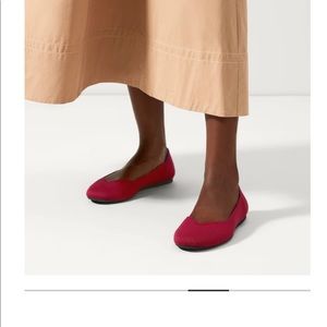 Rothys- The Flat in scooter red- 8